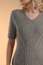 Load image into Gallery viewer, Wool Blended Cable Dress