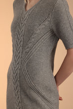 Load image into Gallery viewer, Wool Blended Cable Dress