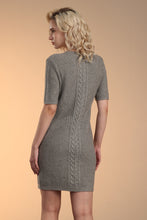 Load image into Gallery viewer, Wool Blended Cable Dress
