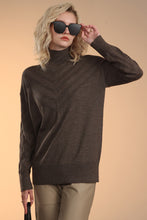 Load image into Gallery viewer, Merino Pointelle Rib Pullover