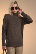 Load image into Gallery viewer, Merino Pointelle Rib Pullover