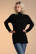 Load image into Gallery viewer, Merino Pointelle Rib Pullover