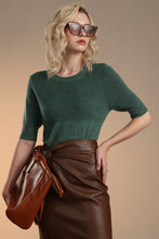 Load image into Gallery viewer, Texture short sleeve knit top