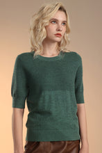 Load image into Gallery viewer, Texture short sleeve knit top
