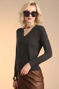 Merino bamboo texture pullover