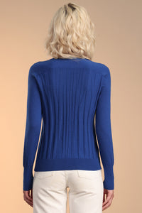 Merino bamboo texture pullover