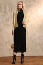 Load image into Gallery viewer, Merino big collar cardigan