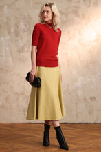 Load image into Gallery viewer, Ribbed-detail knit top