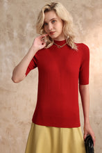 Load image into Gallery viewer, Ribbed-detail knit top