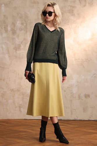 Merino double sided sweater