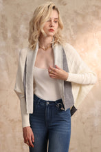 Load image into Gallery viewer, Merino big collar cardigan