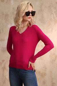 Merino bamboo texture pullover