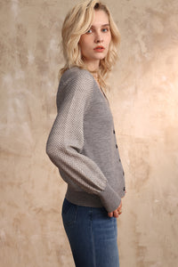 Merino double sided sweater