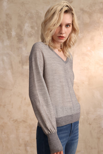 Merino double sided sweater