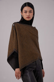 Merino Alpaca jacquard shawl