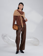 Load image into Gallery viewer, Cashmere knitted scarf shawl