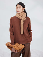 Load image into Gallery viewer, Cashmere knitted scarf shawl