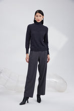Load image into Gallery viewer, Merino turtle neck texture pullover