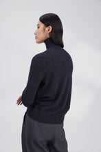 Load image into Gallery viewer, Merino turtle neck texture pullover