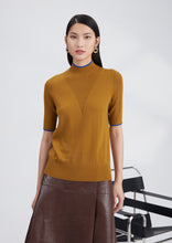 Load image into Gallery viewer, Ribbed-detail knit top