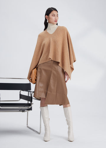 cashmere, poncho, cape, cashmere poncho, cover up, bolloonie, knitwear
