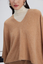 Load image into Gallery viewer, Cashmere versatile poncho sweater