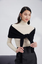 Load image into Gallery viewer, Cashmere knitted scarf shawl
