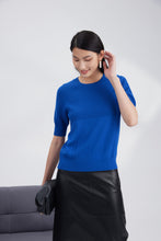 Load image into Gallery viewer, Texture short sleeve knit top