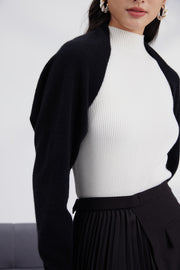 Cashmere knitted scarf shawl