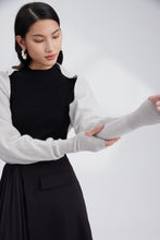 Load image into Gallery viewer, Cashmere knitted scarf shawl