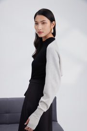 Cashmere knitted scarf shawl
