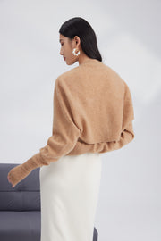 Cashmere knitted scarf shawl