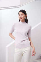 Load image into Gallery viewer, Ribbed-detail knit top