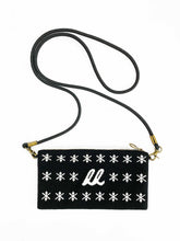 Load image into Gallery viewer, Jacquard Zippered Phone Pouch