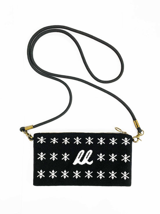 Jacquard Zippered Phone Pouch